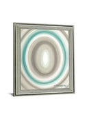 Aqua Ripple - 28" x 34" Framed Wall Art