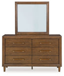 Lyncott - Dresser And Mirror - Brown