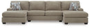Newellen Sectional with Double Chaise