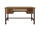 Antique Multicolor 5 Drawers Desk*