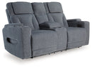 Studio Cave Power Reclining Loveseat with Console - Austin's Furniture Depot (Austin,TX)