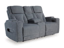 Studio Cave Power Reclining Loveseat with Console - Austin's Furniture Depot (Austin,TX)