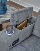 Studio Cave Power Reclining Loveseat with Console - Austin's Furniture Depot (Austin,TX)