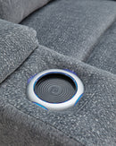 Studio Cave Power Reclining Loveseat with Console - Austin's Furniture Depot (Austin,TX)