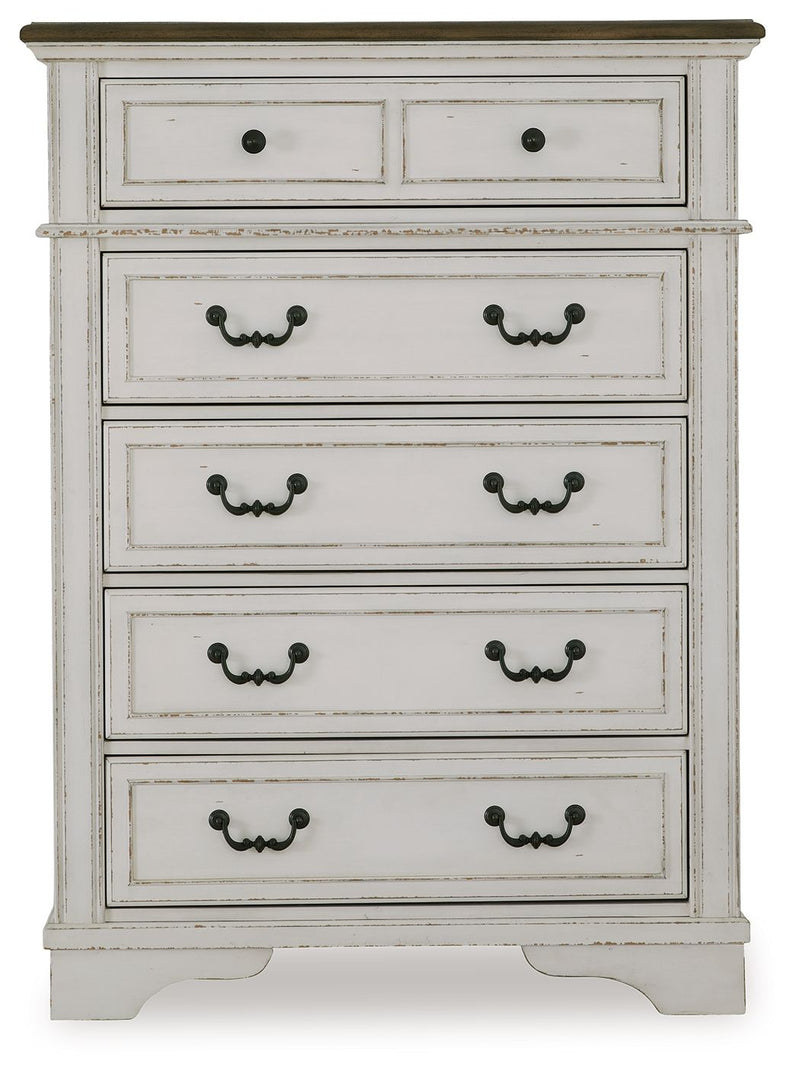 Blendon - Two-tone - Five Drawer Chest