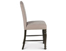 Steve Silver Caswell Counter Chair in Harbor Grey (Set of 2)