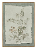 Muted Foliage Texture - 20" x 28" Framed Wall Art