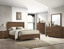 Crown Mark Millie Nightstand in Brown Cherry image