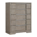 Kelis - 5 Drawer Chest - Gray
