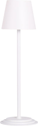 "Eclipse Aura II" Rechargeable LED Metal Accent Lamp (Set of 2) - White