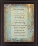 Golden Season Poem - 28" x 34" Framed Wall Art
