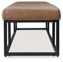Joston - Accent Bench - Caramel