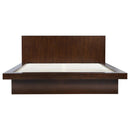 Jessica - Wood LED Panel Bed