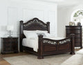 Steve Silver Monte Carlo Queen Poster Bed in Cocoa