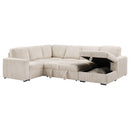 Devonshire Pull-Out Sleeper Sectional Sofa