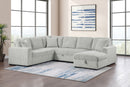 Devonshire Pull-Out Sleeper Sectional Sofa