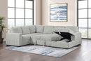 Devonshire Pull-Out Sleeper Sectional Sofa