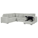 Devonshire Pull-Out Sleeper Sectional Sofa