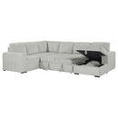 Devonshire Pull-Out Sleeper Sectional Sofa