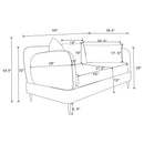 Jade Loveseat