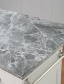 Zermatt - Kitchen Island - White