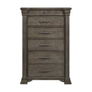 Kings Court - 6-Drawer Chest - Gray