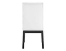Steve Silver Yves Performance Side Chair in Rubbed Charcoal (Set of 2)