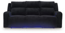 Forest Lake - Power Reclining Sofa With Adj Headrest