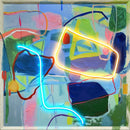 Luminous Flux - 33" x 33" Framed Wall Art
