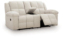 Orlen - Double Reclining Loveseat With Console - Winter - Austin's Furniture Depot (Austin,TX)
