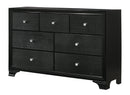 Crown Mark Micah 7 Drawers Dresser in Black image