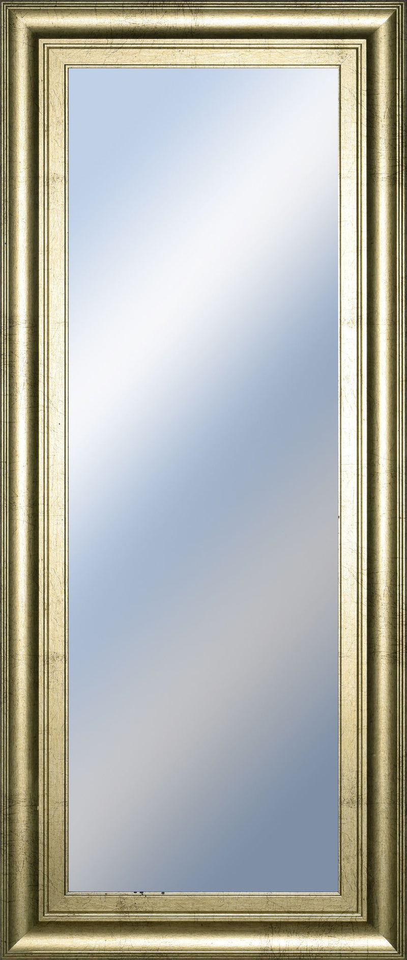 18x42 Decorative Framed Wall Mirror By Classy Art Promotional Mirror Frame