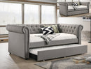 ELLIE GRAY DAYBED BACK FRONT RL TRUNDLE - Austin's Furniture Depot (Austin,TX)