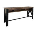 Loft - Counter Height Sofa Table - Two Tone Gray / Brown