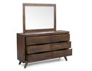 Steve Silver Pasco 6 Drawer Dresser in Cocoa