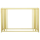 Adri - Glass Top Entryway Sofa Console Table