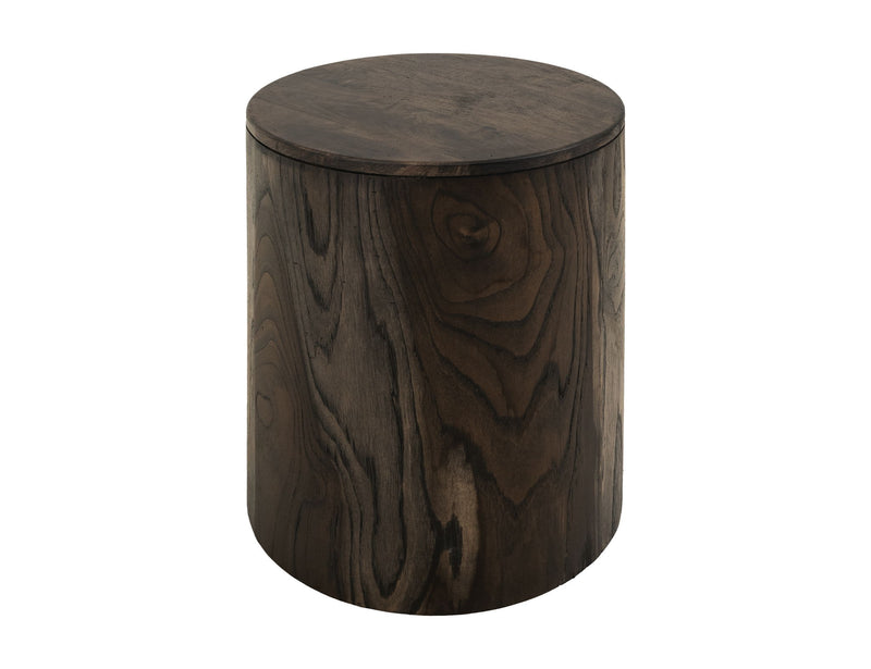 Black Balam - Chairside Table - Oil Black