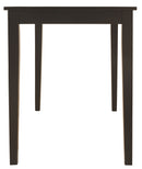 Kimonte - Rectangular Dining Room Table - Dark Brown