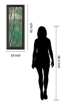 Nature Companion Il By Solis - Framed Print Wall Art - Blue