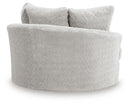 Cuddle Plush Oversized Swivel Accent Chair
