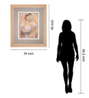 Stole My Heart Il By Dupre - Framed Print Wall Art - Pink