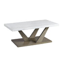 Greta - 2 Piece Occasional Table Set (Coffee Table And End Table) - Gray