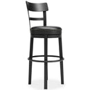 Valebeck - Tall Upholstered Swivel Barstool