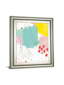 Dots And Colours-Mattie By Joelle Wehkamp - Framed Print Wall Art - Green