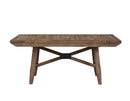 Steve Silver Riverdale Dining Table in Driftwood
