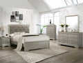 Crown Mark Amalia Nightstand in Silver image