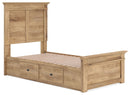 Makidern - Panel Storage Bed With 2 Under Bed Storage Units - Austin's Furniture Depot (Austin,TX)