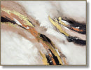 Radiant Bronze Current - 35" x 47" Framed Wall Art