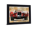 Crimson Classic - 28" x 34" Framed Wall Art