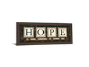 Hope By Anne Lapoint - Wall Art - Dark Brown
